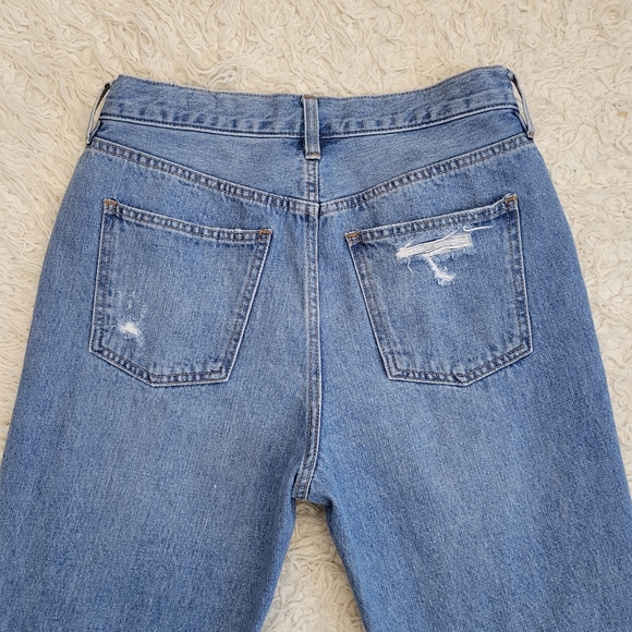 We The Free Button Fly Distressed Boyfriend  Jean - Picture 10 of 11